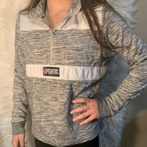 WOMENS PINK HALF ZIP !!